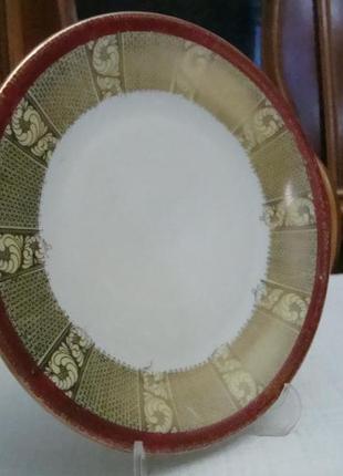 Красивая антикварная тарелка фарфор бавария германия №д11 )))2 фото