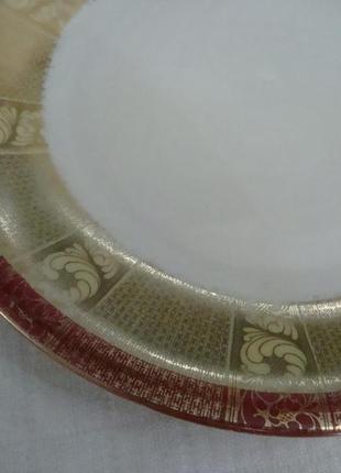 Красивая антикварная тарелка фарфор бавария германия №д11 )))6 фото