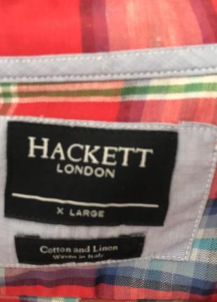 Сорочка льон hackett london6 фото