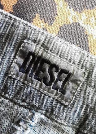 Шорты diesel оригинал джинсовые шорты дизель шорты джинс шорты с подкатами6 фото