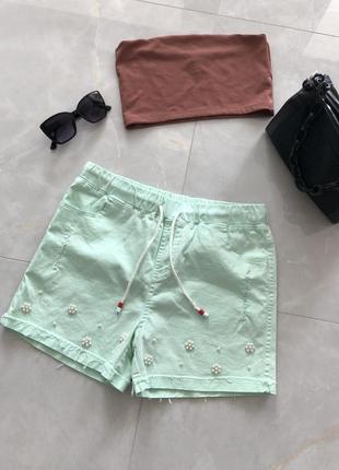 Шорты женские, хлопок, на лето, s, 36