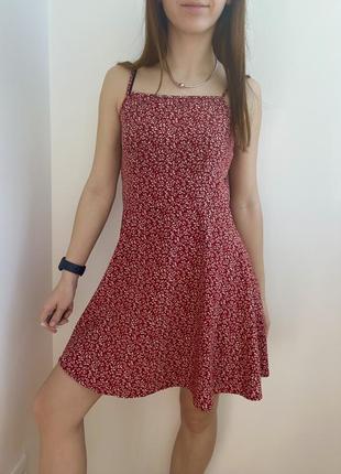 Літнє плаття в квіти1 фото