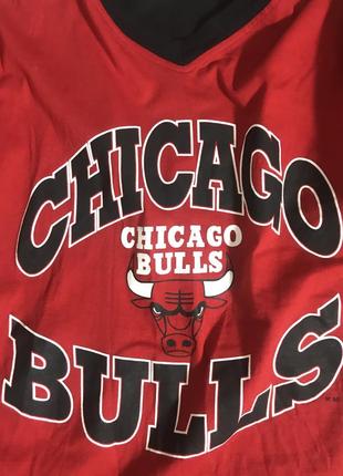 Nba chicago bulls pro edge vintage tee футболка3 фото