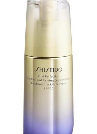 Ліфтингова емульсія spf 30 shiseido vital perfection uplifting firming day emulsion 75 ml2 фото