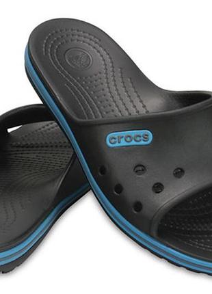 Удобные, легкие кроксы, шлепанцы, сланцы crocs crocband ii slide, оригинал