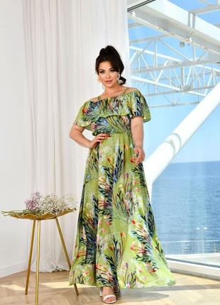 Нежный и волшебный сарафан макси, платье-сарафан