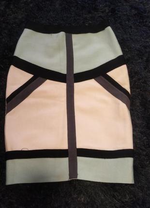 Бандажная юбка, юбка-резинка1 фото