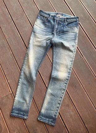 Синие мужские джинсы skinny fit от scotch&soda 32x34