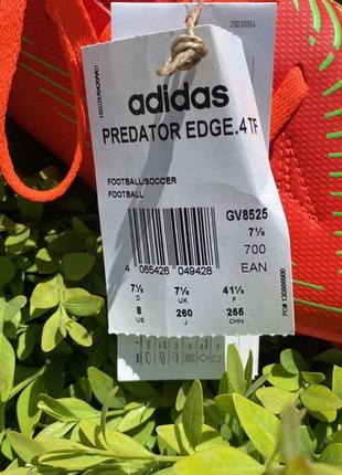 Оригинальные сороконожки adidas predator edge 4.tf9 фото