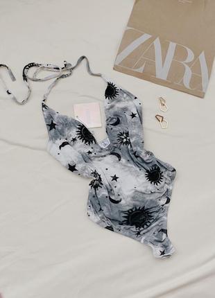 Новый боди missguided с принтом sun &moon