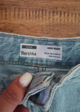 Джинсовые шорты bershka!4 фото