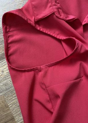Блуза безрукавка calliope, розовая, размер s3 фото