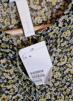 Легкое красивое платье, платье свободного кроя h&amp;m, оригинал, новое8 фото