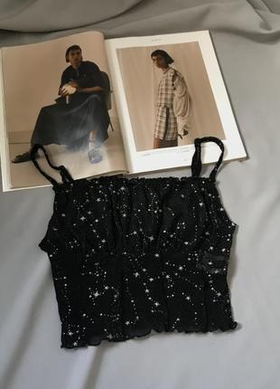 Топ сеточка в звездочки от shein