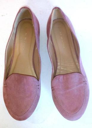 🥿🥿🥿 стильні балетки мокасини туфлі для дівчинки від new look, р.35-36 код t36495 фото