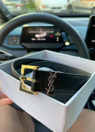 Ремень ysl,celine кожаный брендовый