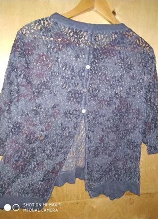 Блуза, футболка ажурная