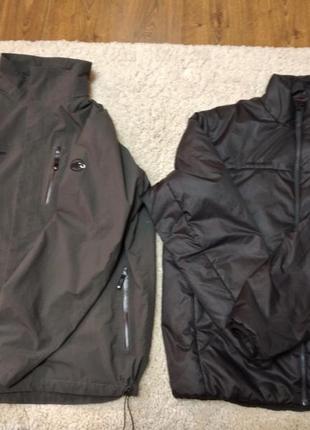 3в1 зимняя куртка mammut +ветровка +весенняя курточка1 фото