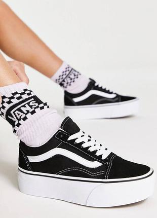 Vans old skool stackform platform кеды на платформе