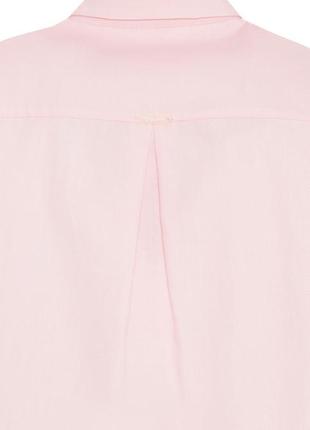 Блузка на пуговицах zaps tella 054 с коротким рукавом светло-розовая женская летняя весенняя 20235 фото