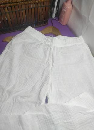 🔥 штаны белые прямого пошива🔥состояние превосходное 🔥 оформление безопасной оплаты2 фото