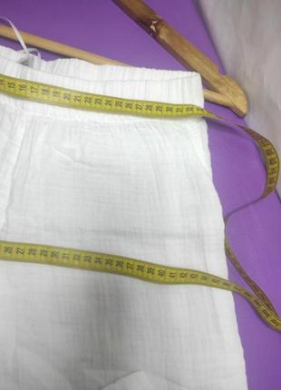 🔥 штани білі прямого пошиття🔥стан пречудовий 🔥 оформлення безпечної оплати3 фото