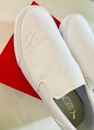 Слипоны puma bari slip on comfort женские  летние кроссовки