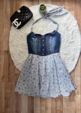 Сукня міні корсетна