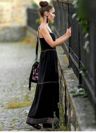 Легенька сукня-сарафан 100 % бавовна8 фото