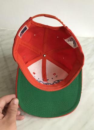 Винтажная мужская женская кепка бейсболка nfl denver broncos vintage red cap5 фото