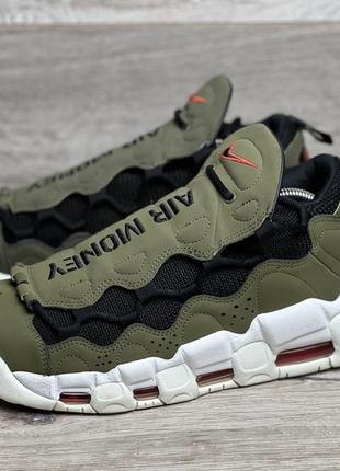 Кроссовки nike air more money medium olive (44р 28см)1 фото