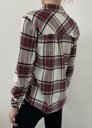 Сорочка котонова в клітинку defacto2 фото