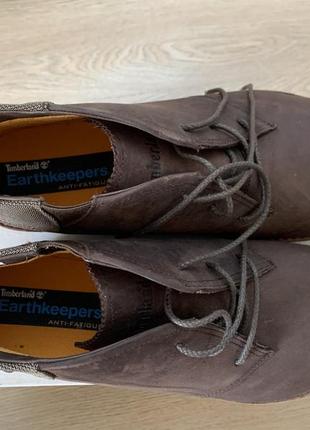 Чоловічі замшеві черевики timberland5 фото
