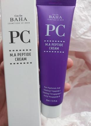 Пептидний крем проти зморшок cos de baha pc m.a peptide cream
