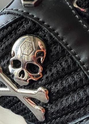 Philipp plein sneakers шкіряні кросівки8 фото