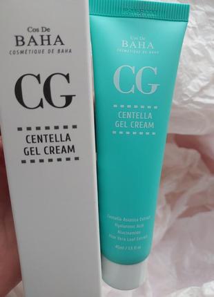 Восстанавливающий гель крем cos de baha centella asiatica recovery cream for face центеллы