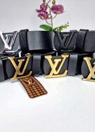 Ремінь в стилі louis vuitton луї вітон2 фото