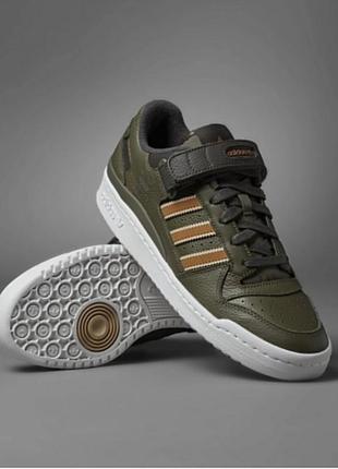 Кроссовки adidas forum low shoes green