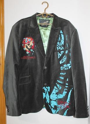 Ed hardy by christian audigier пиджак