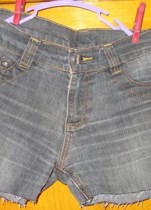 Шортыженские джинсовые  темно-синие1 фото