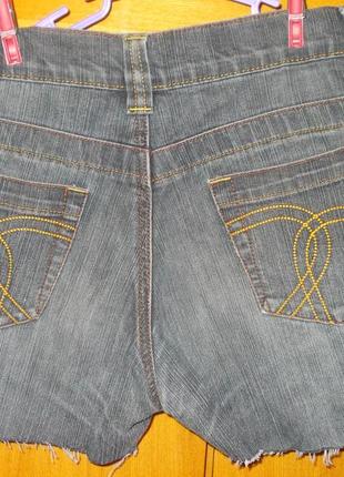 Шортыженские джинсовые  темно-синие2 фото