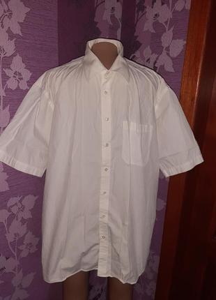 Рубашка мужская фирменная ворот 43-44 короткий рукав