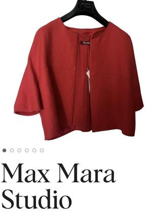 Пиджак лен max mara оригинал1 фото