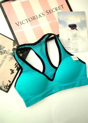 Бюстгальтер топ victoria's secret pink push up 70a 70b