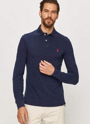 Premium polo ralph lauren брендовое мужское мужское поло лонгслив типа allsaints1 фото