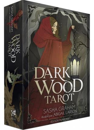 Подарочный набор таро - темного леса (dark wood tarot), книга + картин