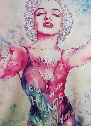 Мэрилин монро свитшот толстовка летняя поп-арп арт дизайн2 фото
