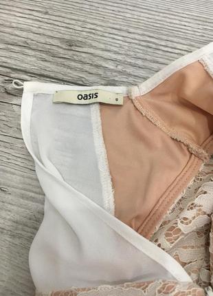 Ніжна міді сукня з мереживом6 фото