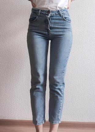 Жіночі mom джинси stradivarius1 фото