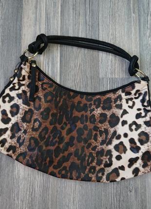 Красивая леопардовая сумка сумочка 👜4 фото